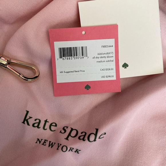 Kate Spade Navy Dainty Bloom Satchel - Picture 7 of 8